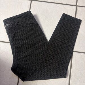 Calvin Klein Women's Pants Sz XLg Black Pant Legging Profes Career Faux Leather